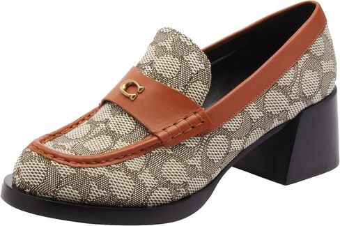 COACH Natalie Loafer in Signature Textile Jacquard in Kuwait