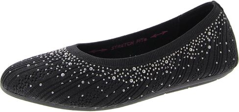 حذاء باليه نسائي مسطح من Skechers Cleo 2.0-Glitzy Daze in Kuwait