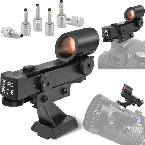 Alstar 6 PCS Premium Telescope Finderscope & Guidescope Rings Screws - Bundle with - Red Dot Finderscope in Kuwait
