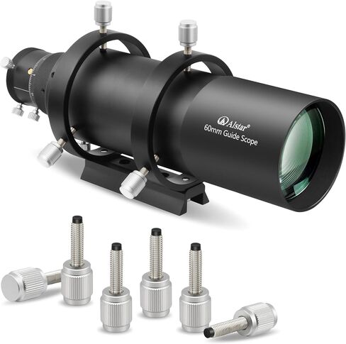 Alstar 6 PCS Premium Telescope Finderscope & Guidescope Rings Screws - Bundle with - Guide Scope 60mm Telescope Finder Scope in Kuwait