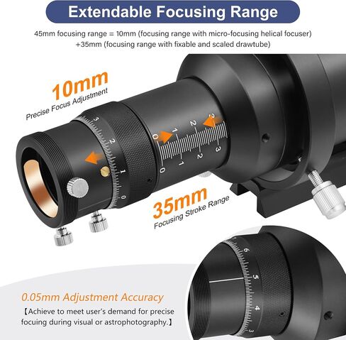 Alstar 6 PCS Premium Telescope Finderscope & Guidescope Rings Screws - Bundle with - Guide Scope 60mm Telescope Finder Scope in Kuwait