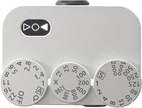 Film Camera Exposure Meter, 3 Dials Retro Exposure Indicator, High Precision Photography Light Meter, 20 Hours Endurance, Compatible with Film Cameras (A) in Kuwait