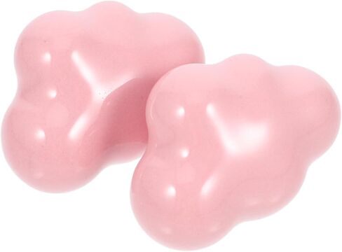 2pcs Cloud Shaped Ceramic Drawer Knobs Decorative Pulls for Boy Girl's Wardrobe Cabinets and Jewelry Boxes Vintage for Boys and Girls to Use Charming Design for Boys and Girls in Kuwait