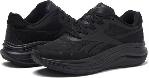 Reebok Futura Dash Running Shoes for Women, Black/Black/Black, 9.5 Wide in Kuwait