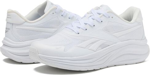Reebok Futura Dash Running Shoes for Women, White/Metallic Silver, 10 Medium in Kuwait