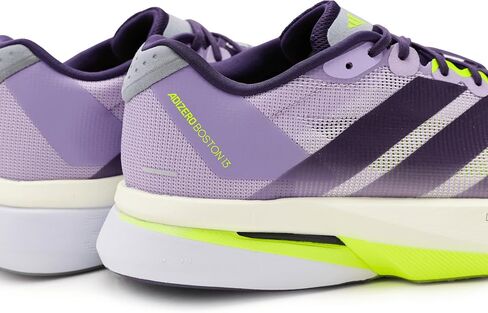 adidas, Womens, Adizero Boston 13 Running Shoes, Powder Plum/Aurora Plum/Preloved Violet, 10.5, C - Medium in Kuwait
