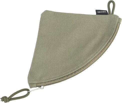JTLB Coffee Filter Holder Portable Coffee Filter Bag Storage Bag Travel Case canvas zipper lanyard for camping picnic in Kuwait