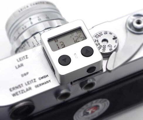 Camera Top Light Meter, 30° FOV, with OLED Screen, Range from 30 Seconds to 1/8000 Second, for Film Cameras, Photography and Studio Use in Kuwait