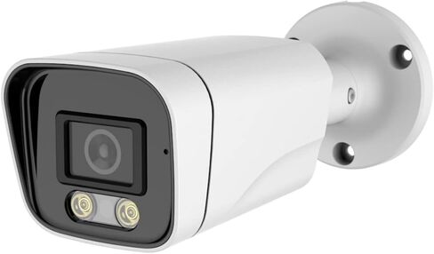 5MP Bullet TVI CCTV Security Analog Camera, 2.8mm Lens, 100° Wide Viewing Angle Outdoor, (Quadbrid 4-in1 HD-CVI/TVI/AHD/CVBS), Full Metal, ONLY Compatible with 5MP and 8MP DVR in Saudi Arabia