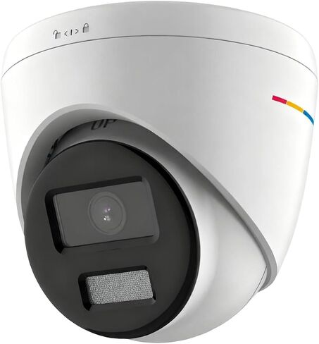 DS-2CD1347G2-LUF 4MP Color-Vu POE Turret Dome Camera 2.8MM Lens Ⲏіkconnect | Color-Vu MD 2.0 Full Color Night Vision IP67 Outdoor 120dB WDR Built in Mic SD card slot, in Kuwait
