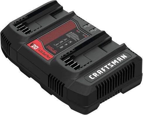 CRAFTSMAN V20 2Ah Lithium Ion Dual-Port Power Tool Battery Charger (CMCB124) in Kuwait