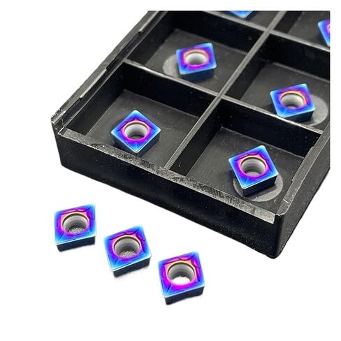 Indexable Lathe Carbide Insert 10PCS CCMT060204 LY7010 Hard Alloy Turning Tool Internal Cutting in Kuwait