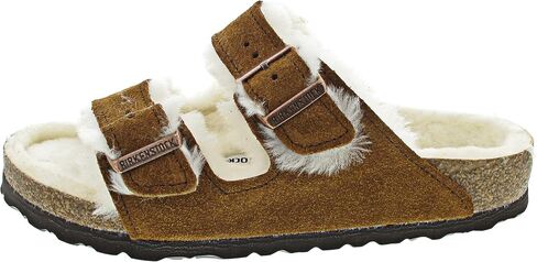 Birkenstock 1001128139 Arizona Shearling Mink/Be 39 in Kuwait