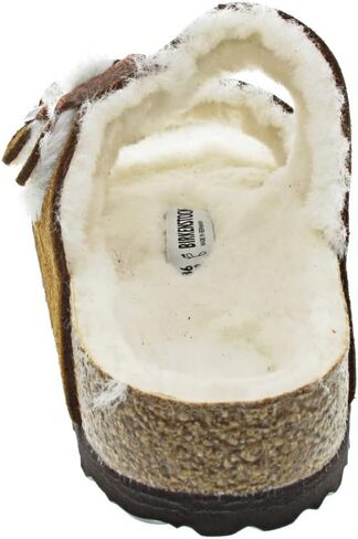 Birkenstock 1001128139 Arizona Shearling Mink/Be 39 in Kuwait