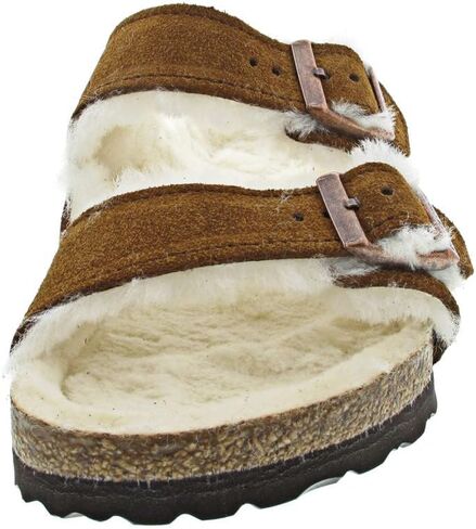 Birkenstock 1001128139 Arizona Shearling Mink/Be 39 in Kuwait