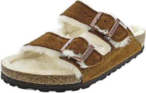 Birkenstock 1001128139 Arizona Shearling Mink/Be 39 in Kuwait