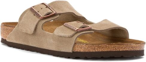 Birkenstock Unisex Arizona Soft Footbed Sandal, Taupe Suede, 44 M EU/11-11.5 B(M) US Men in Kuwait