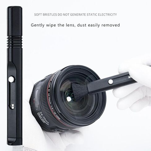 Carbon Camera Lens Stick with Replaceable Heads for Photographic Equipment Maintenance Double Head Pen in Kuwait