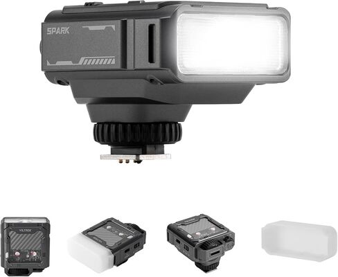 VILTROX Spark Z3 F Z3-F TTL Camera Flash,26Ws 6500k 7 Levels 650 Full-Power Mini Flashes, GN16, 1s Recycling Time Speedlite Flash for Fuji Cameras (Green) in Kuwait