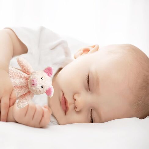 Baby Pink Pig Soft Stuffed Animal Security Blanket, Plush Pig Character Lovey Blanket, Baby Shower/Nursery Gift, Newborn Infant Toddler Snuggle Blankie for Boys Girls, 14 Inches in Kuwait