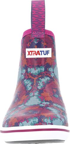 Xtratuf Women's 6 Inch Ankle Deck Boot, Kaleidoscope Scales Purple, Size 8 in Kuwait