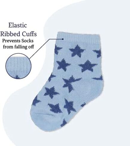 Rising Star Baby Sock, Toddler Sock, Kids Socks Multipacks for Boys and Girls in Kuwait
