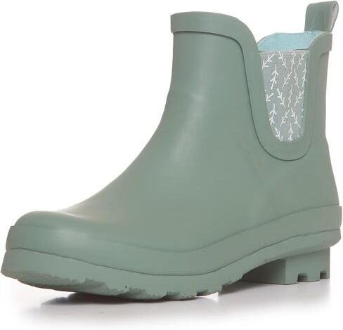 Laura Ashley Women's Waterproof Mid Cut Ankle Rain Boots in Kuwait