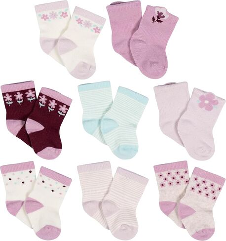 Gerber baby-girls 8-pair Wiggle Proof SockCasual Sock in Kuwait