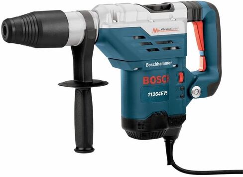 Bosch 11264EVS Rotary Hammer Drill | 13.0 Amp, 120V, SDS Max, 6.5 ft.-lbs. Impact Energy, Vibration Control, Hammer-Only Mode, One-Handed Tool-Free Bit System, 170-340 RPM | 6.5 ft-lb impact energy, vibration control, chisel mode, tool-free bit system, 17 in Saudi Arabia