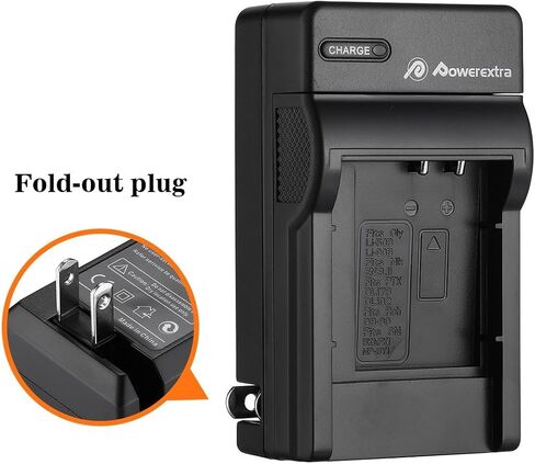 Powerextra 2 Pack Battery and Charger Compatible with Olympus LI-50B and Olympus SZ-15, SZ-16 iHS, Tough 6000, 6020, 8000, TG-630 iHS, TG-820 iHS, TG-830 iHS, TG-850, TG-870, VR-340, VR-370, XZ-1 in Kuwait