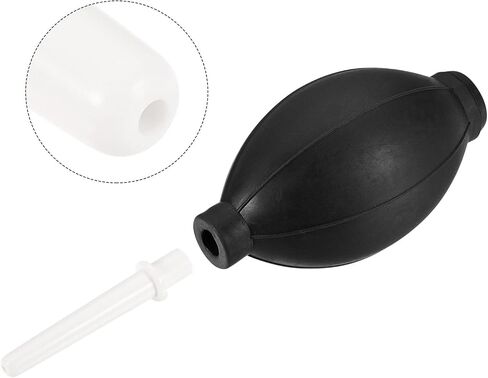 MECCANIXITY Dust Ball Air Blower Rubber Blowing Pump Cleaning Tool for Camera Lens, Keyboard, PCB Board, Computer, Plants, 147mm, Black Pack of 3 in Kuwait