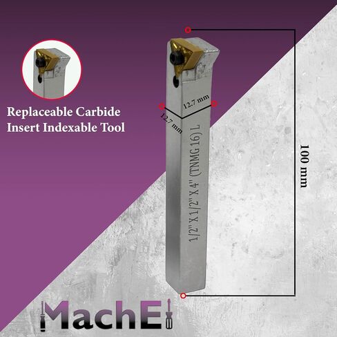 2" (50 mm) Head Diameter Fly Cutter with Straight Shank & Replaceable Carbide Insert – Precision Indexable Tool for Milling & Lathe Machines in Kuwait