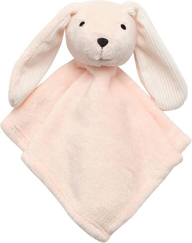 Lambs & Ivy Pink Bunny Soft Baby/Child/Toddler Plush Lovey Security Blanket in Kuwait