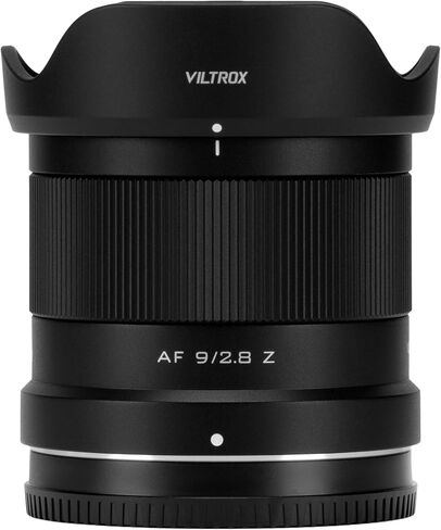 VILTROX 9mm f2.8 Z, AF 9mm F2.8 Z-Mount for Nikon Z Mount, Auto Focus APS-C Wide Angle Z Mount Lens for Nikon Z7 II Z fc Z6 II Z50 II Z6 III Z6 Z7 Z30 Z8 Z9 in Kuwait