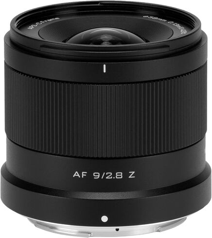 VILTROX 9mm f2.8 Z, AF 9mm F2.8 Z-Mount for Nikon Z Mount, Auto Focus APS-C Wide Angle Z Mount Lens for Nikon Z7 II Z fc Z6 II Z50 II Z6 III Z6 Z7 Z30 Z8 Z9 in Kuwait