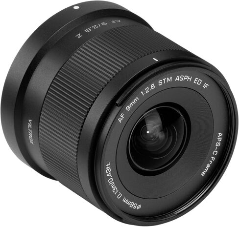 VILTROX 9mm f2.8 Z, AF 9mm F2.8 Z-Mount for Nikon Z Mount, Auto Focus APS-C Wide Angle Z Mount Lens for Nikon Z7 II Z fc Z6 II Z50 II Z6 III Z6 Z7 Z30 Z8 Z9 in Kuwait