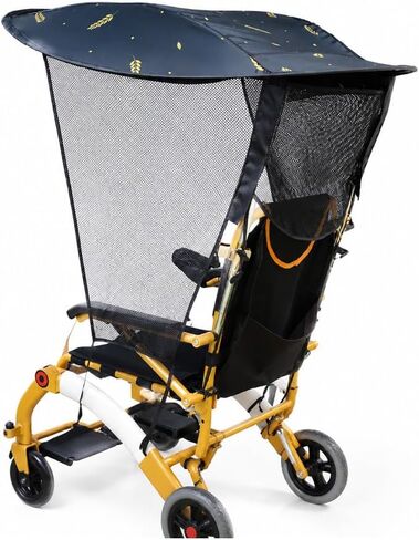 2026 Wheelchair Sunshade Canopy for RGK Tiga Sub4 2021-2026,Waterproof Adjustable Umbrella Canopy | Lightweight And Durable Easy To Fit And Remove in Kuwait