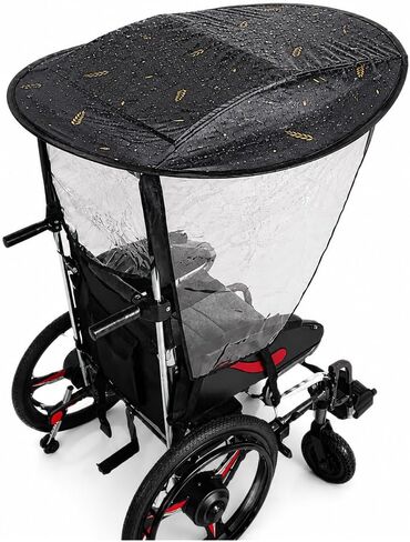 2026 Wheelchair Sunshade Canopy for Karman Ergo Flight S-2512 2020-2026,Waterproof Adjustable Umbrella Canopy in Kuwait