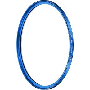 Ultra Slim Lens Filter (72mm) - Multi Coating, Aluminum Circular Screw-in Camera Protection Lens Filter for Camera Photography Lens, Blue in Saudi Arabia