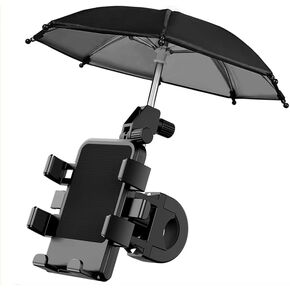 Phone Mount with Sunshade for Honda Rebel 1100 | 6-Claw Secure Grip Prevents Drops. Sunshade Blocks Glare For Clear Navigation. Thick ABS Construction in Saudi Arabia