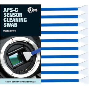UES DDR15 16mm APS-C Camera Sensor Cleaning Swabs (10pcs) | UES DDR15 APS-C Sensor Cleaning Swabs Compatible with Sony, Nikon, Canon Fujifilm DSLR & Mirrorless Digital Camera CCD&CMOS in Kuwait