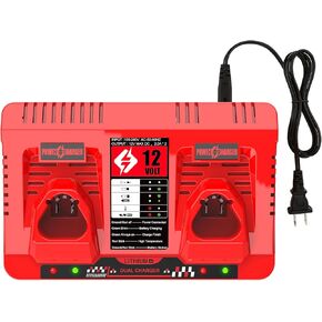 energup 2Pack 6500mAh 12V Replacement for Mil-Waukee Battery 12Volt + Charger Kit, for 48-11-2440 48-11-2411 48-11-2410, with a 48-59-2401 Charger for 12Volt Battery Charger in Saudi Arabia