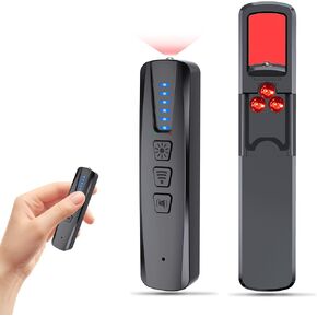Hidden Camera Detector & GPS Tracker Finder | Spy Camera Detector with RF Signal Detection for Travel, Hotel, Car | Anti-Spy Bug Detector & Wireless Camera Finder(Black) in Kuwait