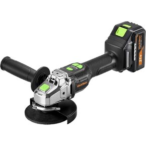 Cordless Angle Grinder 4-1/2", Brushless Angle Grinder Kit with A 4.0Ah Battery & Charger, Max 8500RPM, Electric Grinder Tool for Metal Cutting, Grinding, Polishing, Safety Guard in Kuwait