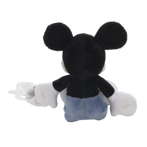 Disney Mickey Mouse White, Blue and Black Plush Buddy Pacifier Holder in Kuwait