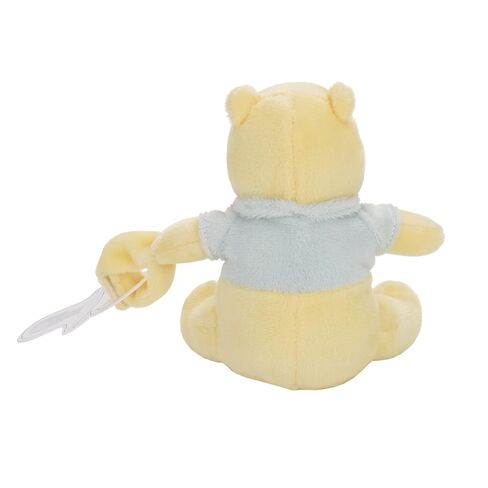Disney Winnie The Pooh Yellow and Aqua Plush Buddy Pacifier Holder in Kuwait