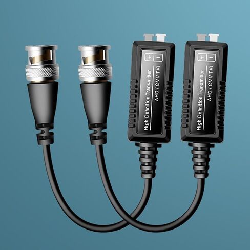 Passive Video Balun Transmitters for Surveillances with Strong AntiInterferences and Easy Installation AHDs/CVI/TVI Twisteds in Kuwait