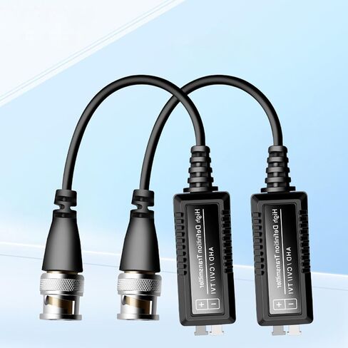 Passive Video Balun Transmitters for Surveillances with Strong AntiInterferences and Easy Installation AHDs/CVI/TVI Twisteds in Kuwait