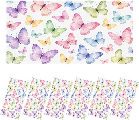 4 Pack Light Covers for Ceiling Lights Magnetic Fluorescent Light Covers for Classroom Cute delicate seamless rainbow white pastel color for children s room Ceiling Lamp Shade for Home Office School in Kuwait