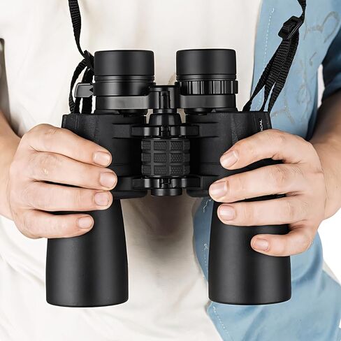 10-30x50mm High Power Zoom Binoculars for Adults | BAK4 Prism & FMC, Daily waterproof,Fogproof,HD Professional Binoculars for Bird Watching,Hiking,Concerts & Outdoor Travel in Kuwait